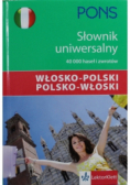 Słownik uniwersalny włosko-polski polsko-włoski