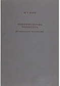Stereomechanika techniczna