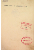 Rozmowy z milczeniem 1936 r.