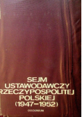 Sejm Ustawodawczy Rzeczypospolitej Polskiej 1947- 1952