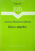 Zarys algebry Tom 63