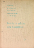 Matematyczne podstawy oceny niezawodności