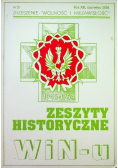 Zeszyty historyczne WIN U