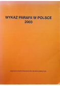 Wykaz parafii w Polsce 2003