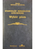Lubomirski Wybór pism