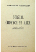 Oddział chorych na raka II obieg