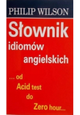 Słownik idiomów angielskich