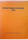 Wykaz parafii w Polsce 2003
