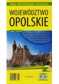 Województwo opolskie mapa administracyjno-turystyczna