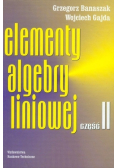 Elementy algebry liniowej część 2