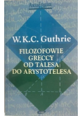 Filozofowie greccy od Talesa do Arystotelesa