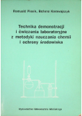 Technika demonstracji i ćwiczenia laborytoryjne z metodyki nauczania chemii i ochrony środowiska
