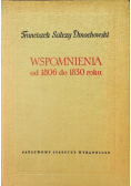 Wspomnienia od 1806 do 1830 roku