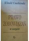Prawo zobowiązań w zarysie