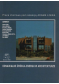 Odnawialne źródła energii w architekturze