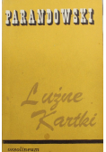 Luźne kartki