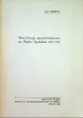 Weryfikacja narodowościowa na Śląsku Opolskim 1945 - 1950