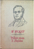 Wolff Wybór pism o Śląsku