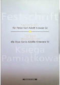 Księga pamiątkowa dla Ojca Karla Adolfa Kreusera SJ