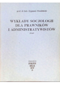 Wykłady socjologii dla prawników i administratywistów