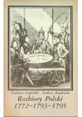 Rozbiory Polski 1772 - 1793 - 1795