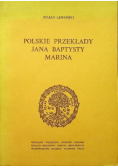 Polskie przekłady Jana Baptysty Marina