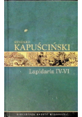 Lapidaria  Nr IV - VI