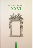 Studia wilanowskie XXVI