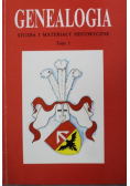 Genealogia studia i materiały historyczne Tom 1