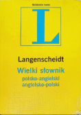 Wielki słownik polsko - angielski angielsko - polski