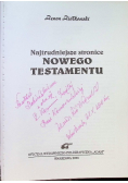Najtrudniejsze stronice Nowego Testamentu