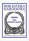 Fasti Kalendarz poetycki