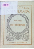 Listy patriotyczne