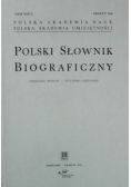Polski słownik biograficzny Zeszyt 184