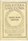 Niemiecka ballada romantyczna
