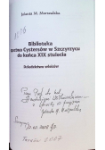 Biblioteka opactwa Cystersów w Szczyrku do końca XIX stulecia