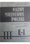 Nazwy miejscowe Polski Tom III