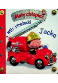 Mały chłopiec Wóz strażacki Jacka