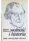 Wolność i historia Studia o filozofii Hegla i jej losach
