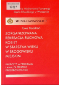 Zorganizowana rekreacja ruchowa kobiet w starszym wieku w środowisku miejskim