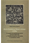 Język Kodeksu Olszewskiego