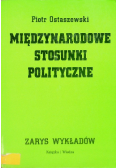 Międzynarodowe stosunki polityczne Zarys wykładów