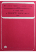 Wybór pism o Honorata Koźmińskiego część 3