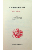 Liturgia Godzin Tom III Okres zwykły tygodnie I - XVII