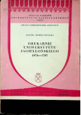 Drukarnie uniwersytetu jagiellońskiego 1678 -1783
