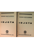 Dostojewski Dzieła Idjota Tom I do IV 1928 r.