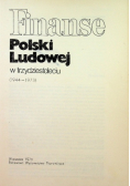 Finanse polski ludowej w trzydziestoleciu 1944 - 1973