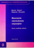 Równania różniczkowe zwyczajne