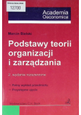 Podstawy teorii organizacji i zarządzania