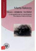 Słowo - działanie - kontekst